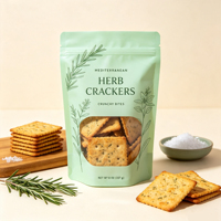 Sachets personnalisés OEM pour snacks, sacs d'emballage refermables à fermeture éclair, imprimés, de qualité alimentaire pour noix, biscuits, chocolat, haricots, fournisseur de snacks