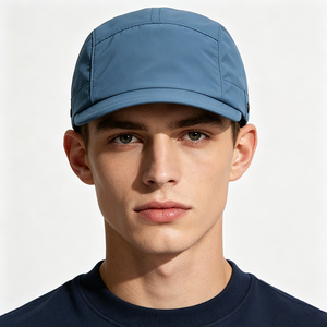 Gorra de 5 Paneles Unisex de Secado Rápido, Ligera, de Lona, con Estampado por Sublimación, Visera Plana, para Correr, UPF50+, para Viajes, Senderismo y Actividades al Aire Libre - Product Image 1