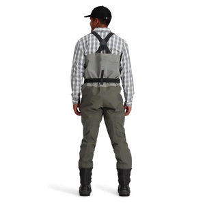Engins de pêche d'hiver pour hommes et <span class=keywords><strong>femmes</strong></span> <span class=keywords><strong>Cuissardes</strong></span> de pêche en PVC avec poche poitrine imperméable et bottes en <span class=keywords><strong>caoutchouc</strong></span> - Product Image 3
