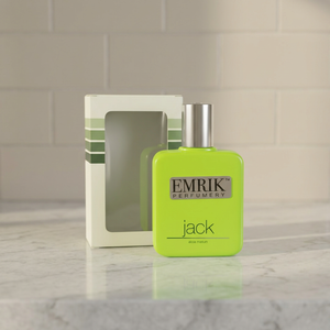 Emrik Parfümerie Jack 50 ML Grünes Parfümspray für Persönliche Duftkollektionen Skulpturen Dekorative Akzente - Product Image 2