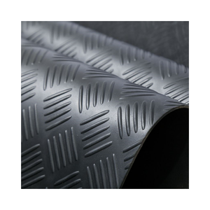 작업장용 미끄럼 방지 친환경 무독성 체커 패턴 고무 바닥 매트 시트 - Product Image 3