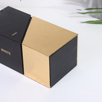 Emballage avec couvercle magnétique en carton imprimé couleur personnalisé en gros Emballage de produit électronique Boîte cadeau à double porte