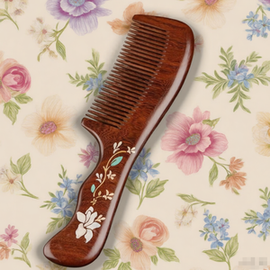 Portable Household Sandalwood <b>Massage</b> <b>Hair</b> Comb - Product Image 3