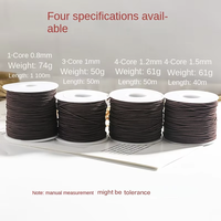 Hilo Elástico de Nylon con Núcleo de Látex, Cuerda Elástica Flexible para Pulseras y Abalorios, con Empaque en Caja