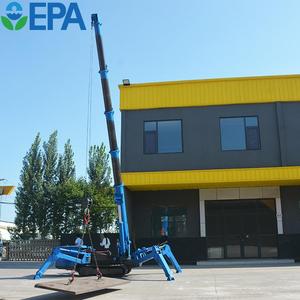 Explosive Sale 8 Ton <b>Mini</b> Spider Crawler Crane Price Hydraulic Telescopic Boom Construction Crane Manipulator - Product Image 5