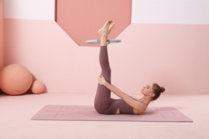 Anneau de Pilates YiMi en gros <span class=keywords><strong>pour</strong></span> usine, <span class=keywords><strong>cercle</strong></span> professionnel d'entraînement d'équilibre <span class=keywords><strong>pour</strong></span> le yoga et l'exercice des <span class=keywords><strong>cuisses</strong></span>, en EVA et TPR, 38 cm - Product Image 5