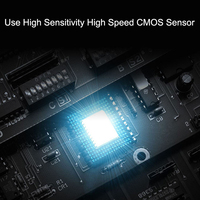 Lecteur de codes-barres 2D à montage fixe, lecteur QR, CMOS 640*480, LED blanche ≥5mil, multi-interface pour tourniquet, OEM