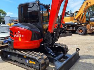 Pelle hydraulique sur chenilles Kubota 5 tonnes KX163-5 originale d'occasion Kubota 163-5 Pelles moyennes en stock - Product Image 3