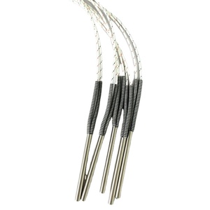 É<span class=keywords><strong>l</strong></span>ément chauffant tubulaire SS321 personnalisable pour extrudeuse de plastique, avec câble de raccordement externe, pour machine de soufflage - Product Image 2