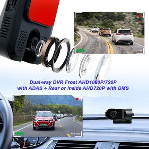 Dashcam Dvr de voiture personnalisé 4g avec traqueur Gps 4g Ai Dms gestionnaire de flotte Dashcam souple Gps <span class=keywords><strong>système</strong></span> de suivi de véhicule avec ADAS - Product Image 2