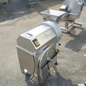 <b>Multifunctional</b> Fruit <b>Vegetable</b> Cutting Machine Coriander Chives Green Onion Cutting Tomato Cucumber Slicing Equipment - Product Image 6