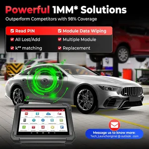LAUNCH X431 <span class=keywords><strong>IMMO</strong></span> PLUS Scanner de diagnostic automobile OBD2 avec X-PROG3 et DBScar VII pour la programmation de clés et le codage ECU, outils de diagnostic automobile pour toutes les voitures - Product Image 2