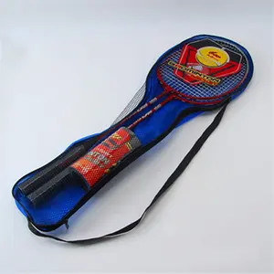 Fabriek Originele Set Badminton Racket Mannen En Vrouwen Familie Training Amateur Primaire Goedkope Badminton Racket