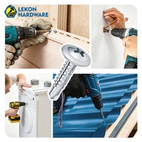 Vis à tête fraisée cruciforme avec pointe de perçage LEKON OEM/ODM # Vis autoperceuses à pointe acérée 8x1/2" 4.2x13mm Tornillos