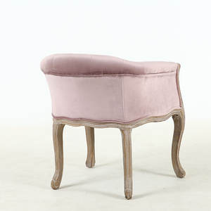 Phong Cách Hiện Đại Sang Trọng Màu Hồng Nhung Cao Su Mạnh Gỗ Phòng Ngủ Mềm Mại Thoải Mái Giải Trí Ghế - Product Image 4