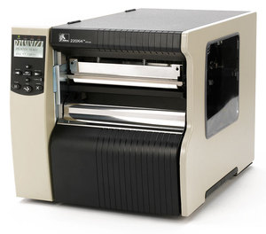 Imprimante d'étiquettes thermiques directes couleur haute performance industrielle Zebra 220XI4 203 dpi Garantie de 2 ans RS232/USB 216 mm - Product Image 3