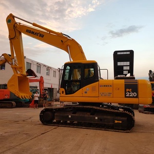 Modèle 2022 Komatsu PC220-7 d'occasion avec pompe et boîte de vitesses, mini-excavatrice, moteur Hitachi du Japon, 12-20 tonnes - Product Image 5