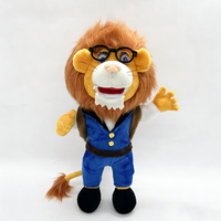 Usine Shengye, ASTM BSCI EN71, peluche lion bleu de haute qualité personnalisée, jouets en peluche d'animaux de dessin animé pour la promotion d'entreprise