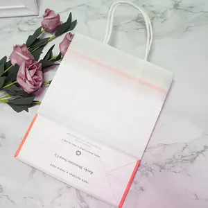 Sacos de papelão ondulado personalizados para envio postal, embalagens de papel reciclado para roupas e roupas íntimas