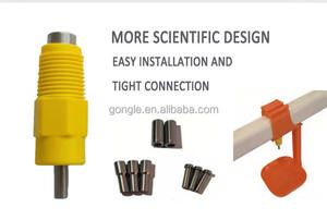 Abbeveratoi a Nipple per Animali a Basso Prezzo, Abbeveratoio Automatico per Pollame e Polli per Sistema di Alimentazione - Product Image 6