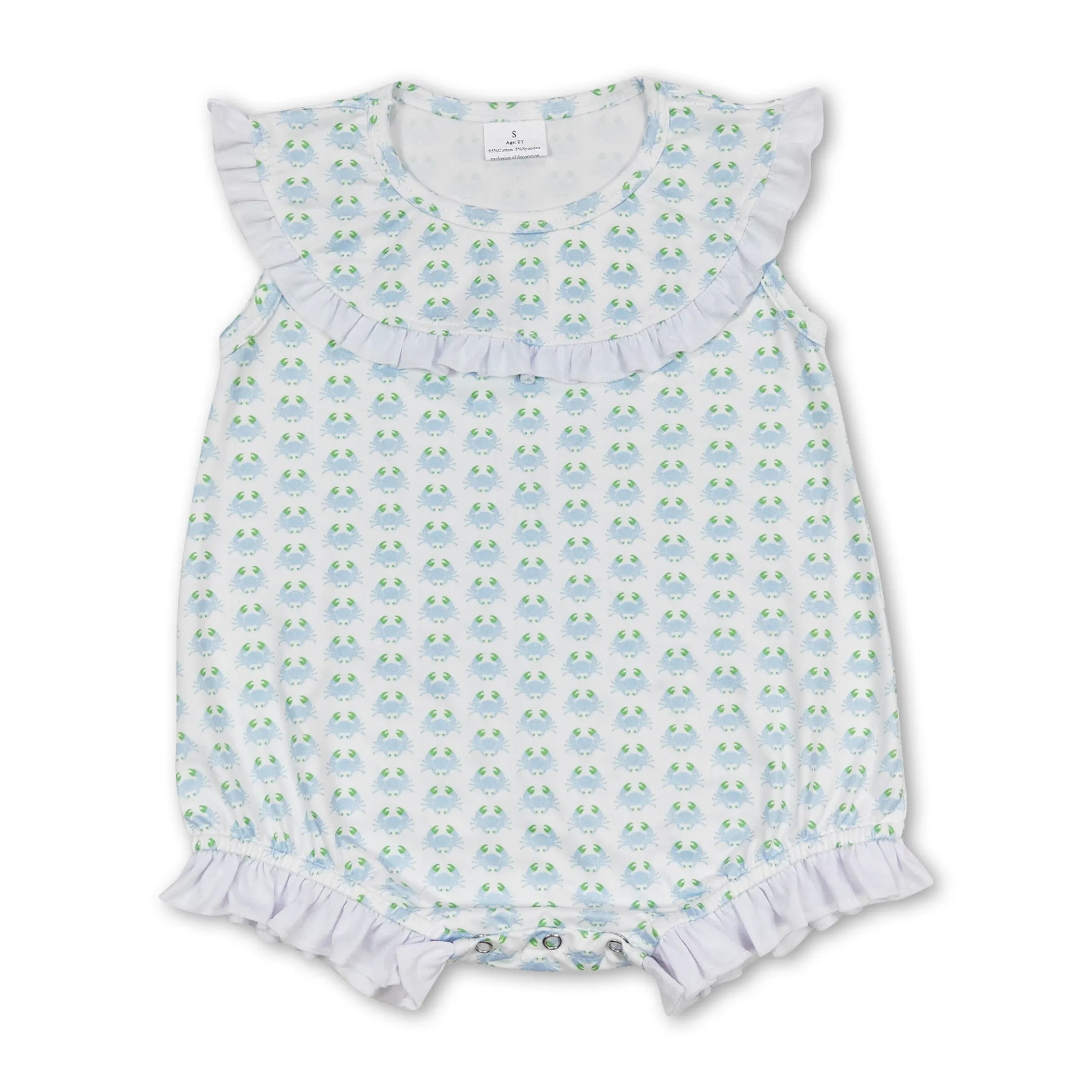 Grenouillères vertes à imprimé animal pour bébés filles beaux vêtements pour enfants vêtements d'été pour petites filles