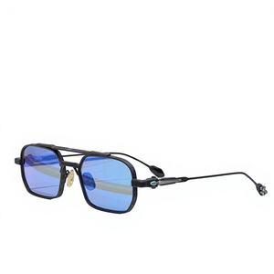 DEAVER SIZE 54-19 Gafas de sol de montura completa ligeras de alta calidad para hombres y mujeres, gafas de moda clásicas de lujo, montura de diseñador de marca - Product Image 2