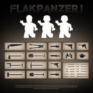 675 шт., армейский военный автомобиль WW2, зенитный танк, модель танка, Набор игрушечных мини-солдатских строительных блоков - Product Image 6