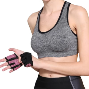Nouveau Style quatre doigts sport antidérapant Fitness demi doigt gants haute qualité haltérophilie musculation gants d'entraînement - Product Image 1