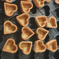 Machine à former des coupelles de pâtisserie comestibles pour cafés, restaurants et services de traiteur, machine à façonner les snacks, vente directe d'usine, modèles multiples