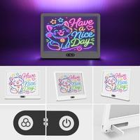 Tableau de Dessin Lumineux LED Portable pour Enfants 2026 – Jouet Éducatif Magique DIY avec Support