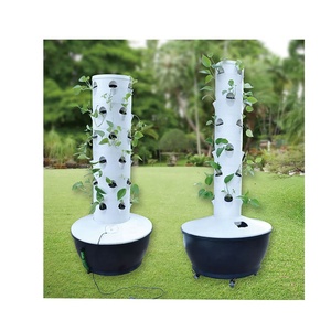 Système hydroponique/aéroponique agricole NFT, tour verticale pour la culture de légumes, système de tour hydroponique pour serre - Product Image 2