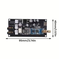 APTX QCC3034 Amplifier Audio DIY dimodifikasi, papan dekoding Lossless dekoding BT5.1 tanpa kebisingan PCM5102A