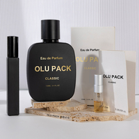 Haute qualité bonne vente luxe 30ml 50ml 100ml plat Rectangle bouteille de parfum en verre transparent avec col à sertir