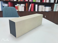 Boîte de transport postale rectangulaire rigide personnalisée, écologique, avec logo imprimé, doublée d'éponge, en carton recyclable pour parfum