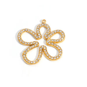 Dijes de Acero Inoxidable con Forma de Frutas, Mariposas, Libélulas, Corazones y Flores, Accesorios para Joyería DIY, Regalo Unisex, Origen Yiwu - Product Image 5