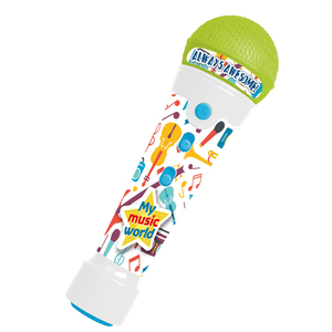Design popolare piccolo mini giocattolo di plastica microfono senza fili per bambini macchina da canto gioco karaoke - Product Image 1