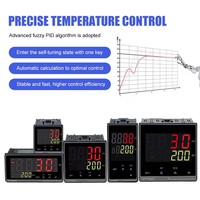 Harga Grosir Thermostat Digital Display RS485 Modbus 48*96mm Pengontrol Suhu PID Cerdas