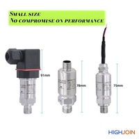Transmetteur de pression de taille compacte SS304 jusqu'à 60 MPa pour diverses utilisations industrielles