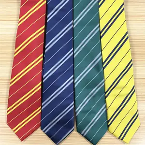 Gravata de jacquard de seda chinesa, uniforme escolar, meninos, gravatas personalizadas, logotipo