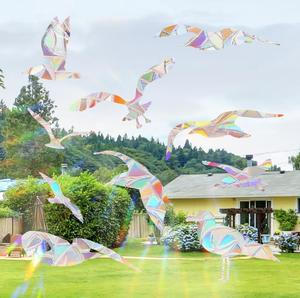 Kính bám PVC Vinyl mặt trời cầu vồng Catcher <span class=keywords><strong>Sticker</strong></span> cửa sổ cửa sổ tấn công phòng chống dán chim scare dán - Product Image 3