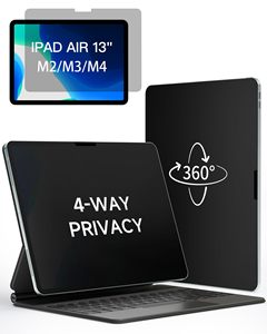 Protection d'écran anti-espion 4 voies pour <span class=keywords><strong>iPad</strong></span> Air 13 M4, film anti-reflet bloquant la lumière bleue pour <span class=keywords><strong>iPad</strong></span> <span class=keywords><strong>Pro</strong></span> Air Mini, taille personnalisée - Product Image 1