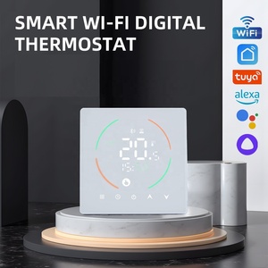Thermostat intelligent WiFi TUYA pour <span class=keywords><strong>chauffage</strong></span> électrique/<span class=keywords><strong>chauffage</strong></span> de l'eau/chaudière à gaz, fonctionne avec Alexa, <span class=keywords><strong>Google</strong></span> <span class=keywords><strong>Home</strong></span>, commande vocale à distance - Product Image 1