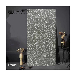 Giá rẻ terrazzo gạch thời trang nóng bán Chất lượng cao nhiều màu sứ gạch lát sàn Matte mộc mạc sứ terrazzo gạch - Product Image 2