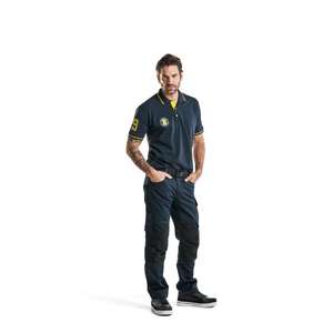BLAKLADER - 149513308699C46 Service <b>trousers</b> with stretch Dark navy/<b>Black</b> - EAN 7330509544044 WORK <b>TROUSERS</b> <b>CARGO</b> WORK <b>TROUSERS</b> - Product Image 4