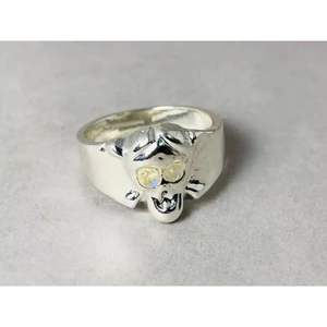 Anillos Delicados de Piedra Lunar Arcoíris, Plata de Ley 925, Joyería Fina Personalizada al por Mayor, Alta Demanda en India, Tecnología de Bisel Única - Product Image 3