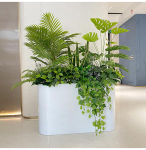Plante verte artificielle haute simulation : Tortue de mer, Palmier Areca, Nandina courante, pour jardinière paysagère - Étanche, Décoration Saint-Valentin et Pâques - Product Image 6