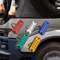 Nouvelle lumière indicatrice LED étanche et anti-poussière Leihao ABS 12V 24V pour camion, remorque, clignotant latéral