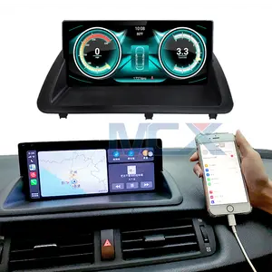 MCX 10.25 ''Carplay dokunmatik ekran araç DVD oynatıcı GPS radyo multimedya oynatıcı 8 çekirdekli navigasyon Stereo Lexus CT200h 2011-2019 android