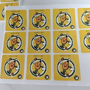 宝くじ二重層防水エコフレンドリー粘着ステッカー ラッキー抽選二層ピールアンドリビールプロモーションラベルステッカー - Product Image 4
