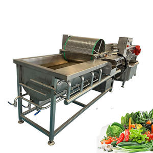Machine de nettoyage efficace des fruits et légumes, équipement de lavage des pommes à courant de Foucault - Product Image 2